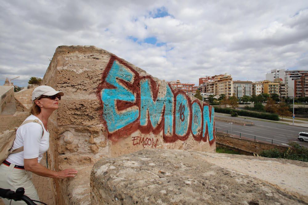 Palma, una ciudad pintarrajeada