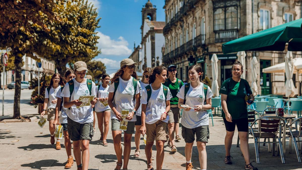 Imagen de los participantes de la Ruta Quetzal.