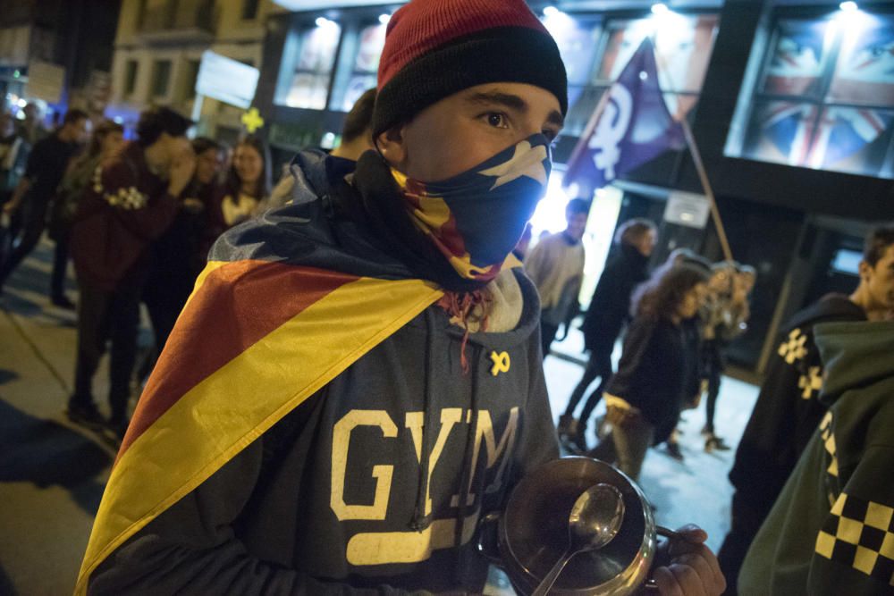 Manifestació contra la sentència del cas de violació a una menor a Manresa