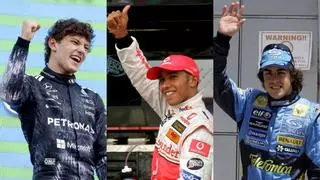 De Alonso a Hamilton… y ahora Antonelli: los pilotos más jóvenes en liderar la Fórmula 1
