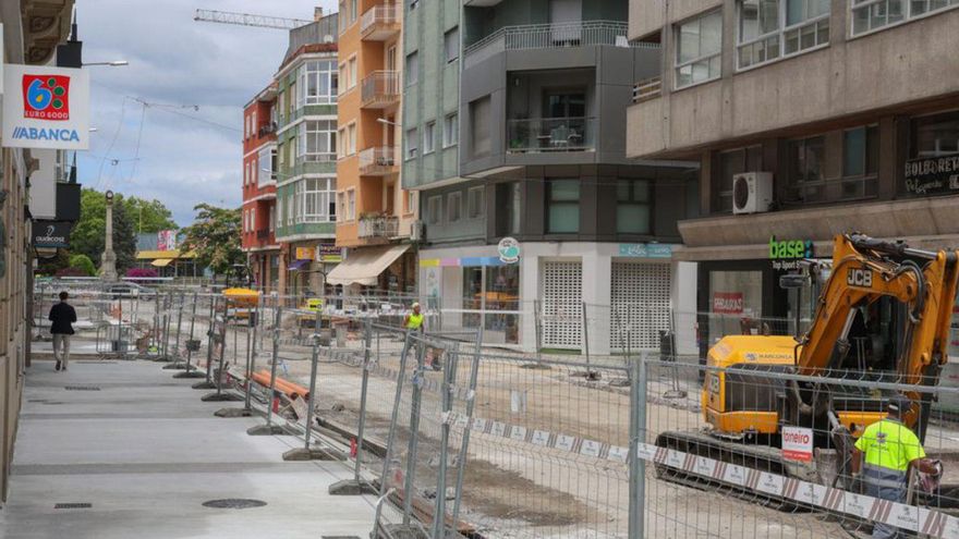 Estado de la obra en el día de ayer. |  Iñaki Abella