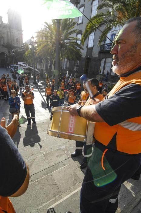 CONCENTRACION MANIFESTACION TRABAJADORES ZONAS ...