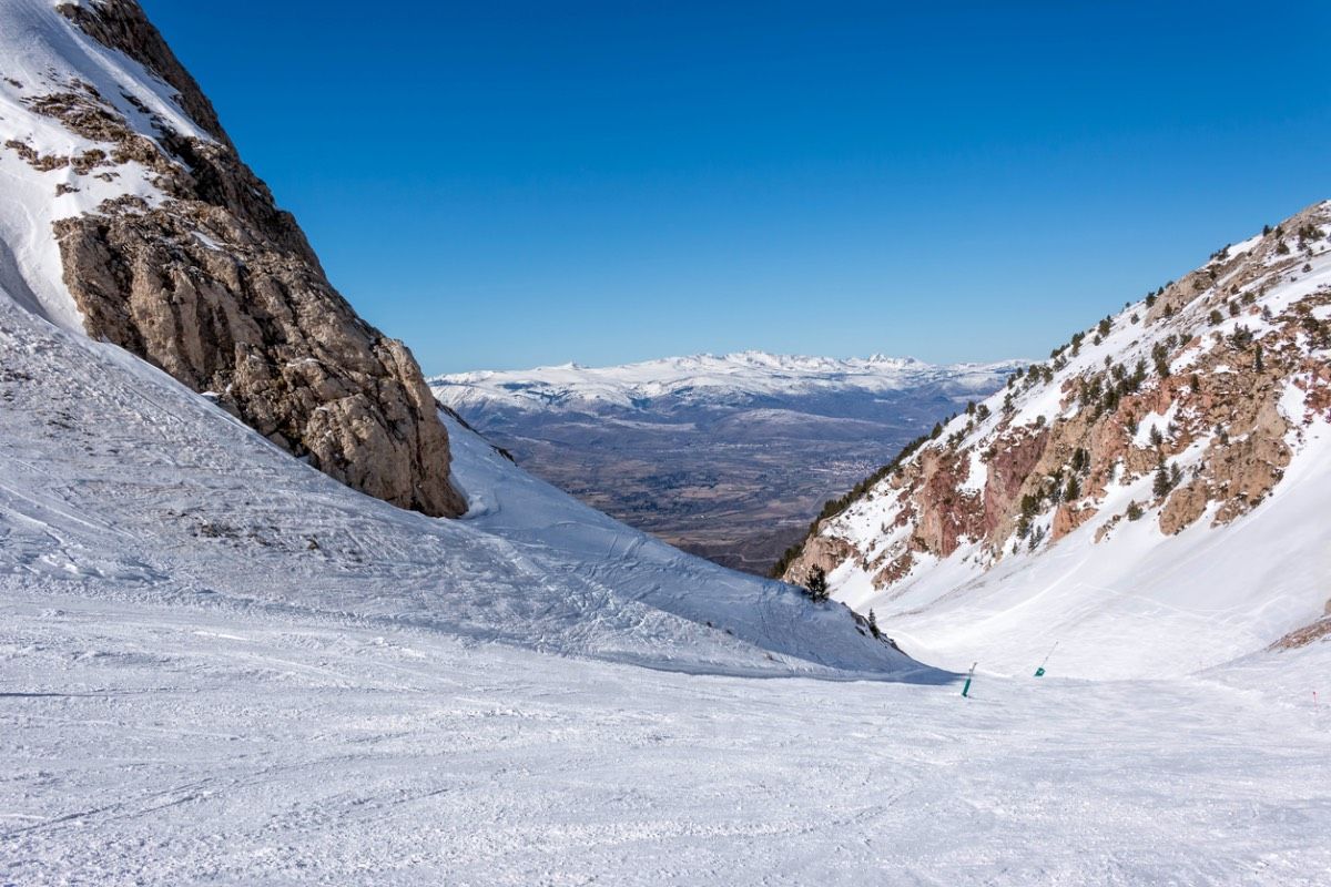 Montañas nevadas de Masella