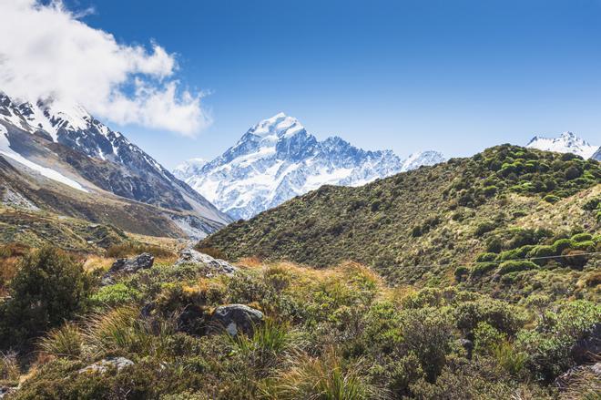 Los Alpes de Nueva Zelanda son un imperdible de este país