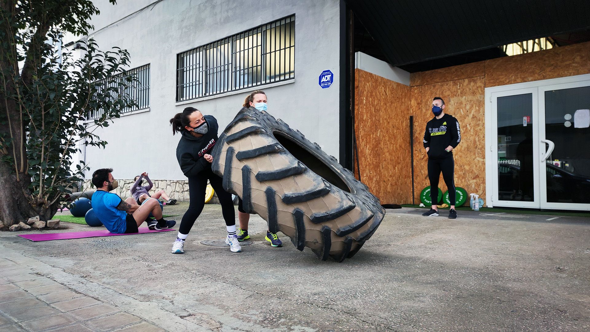 Crossfit al aire libre en València