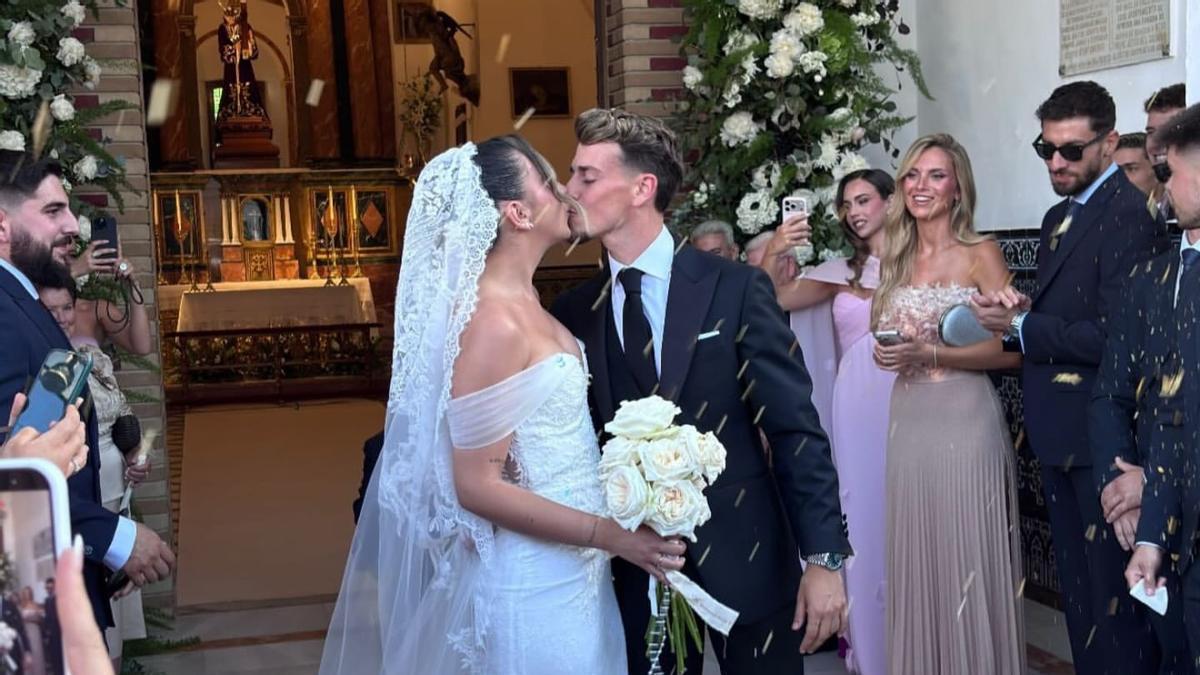 Paola Melgar y Antonio Blanco se casan en Montalbán.