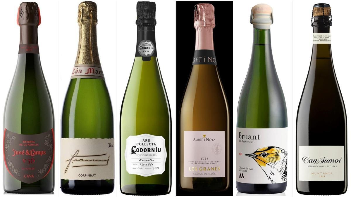 Seis buenos espumosos catalanes para estas Navidades.