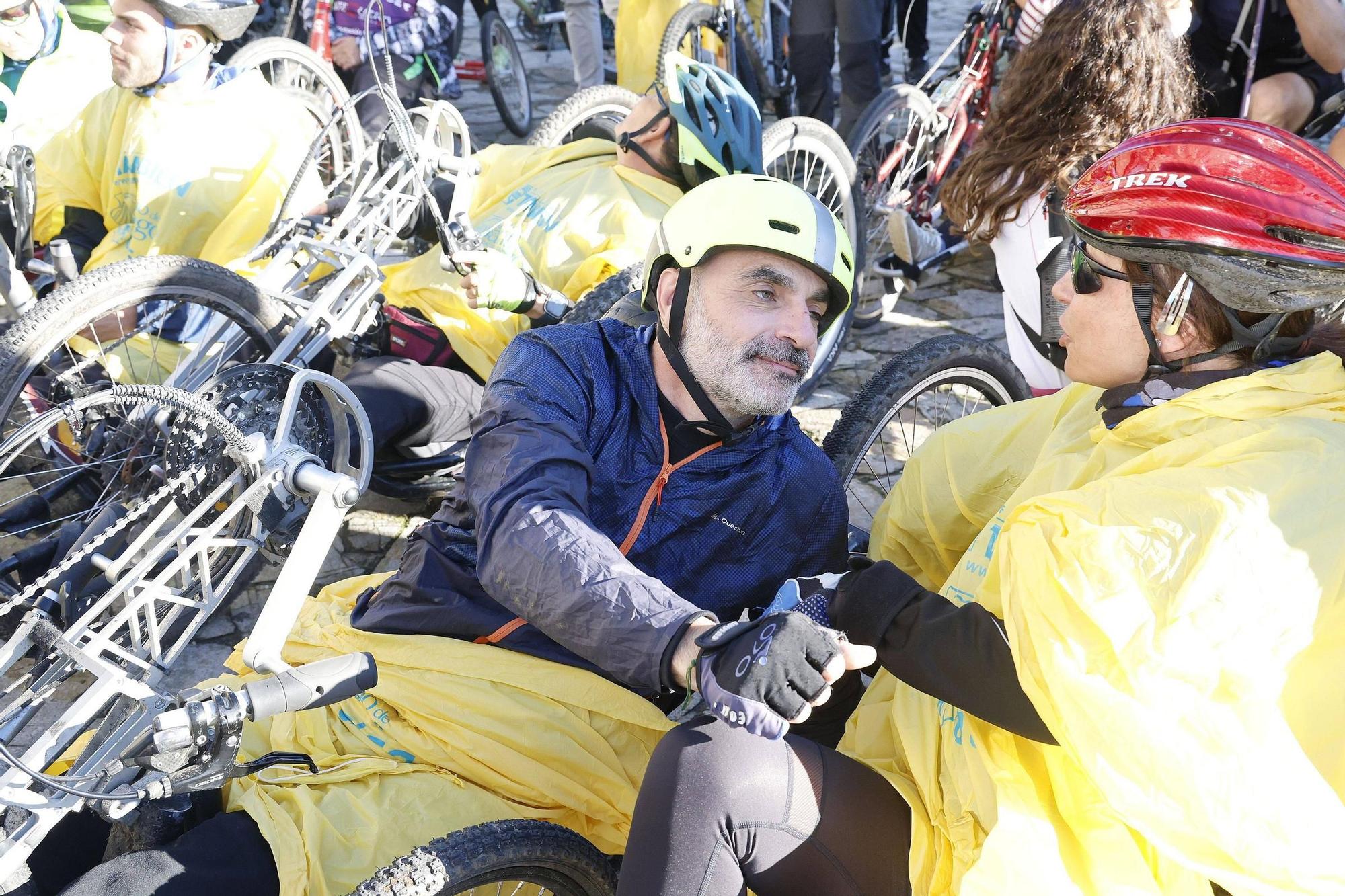 Vicente del Bosque e Irene Villa, en Santiago con el Camino de Valores por la inclusión