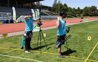 Puestos de honor para los pitiusos en el I Gran Premio de España de tiro con arco