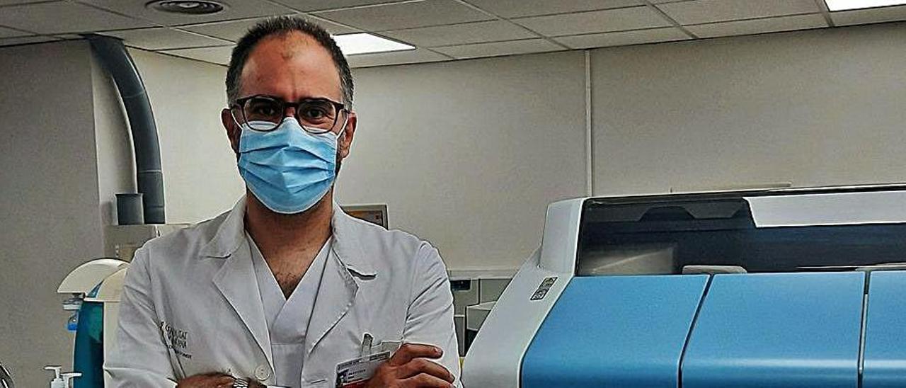 Patricio Mas, farmacéutico del Hospital General. | INFORMACIÓN