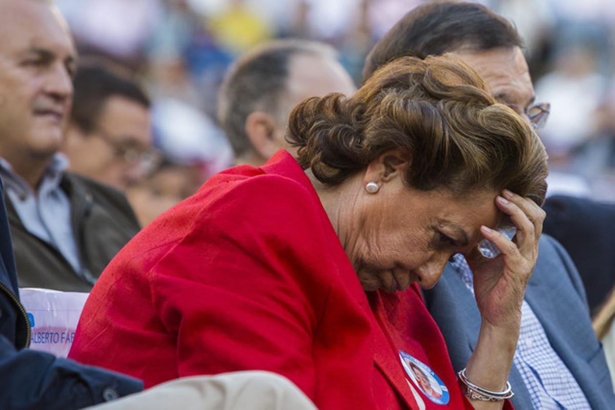 L’alcaldessa en funcions de València, Rita Barberá. 