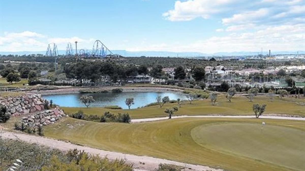 Los campos de golf de Lumine que forman parte del CRT, en Salou.