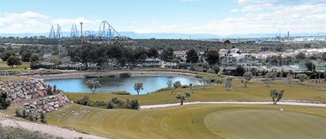 Los campos de golf de Lumine que forman parte del CRT, en Salou.