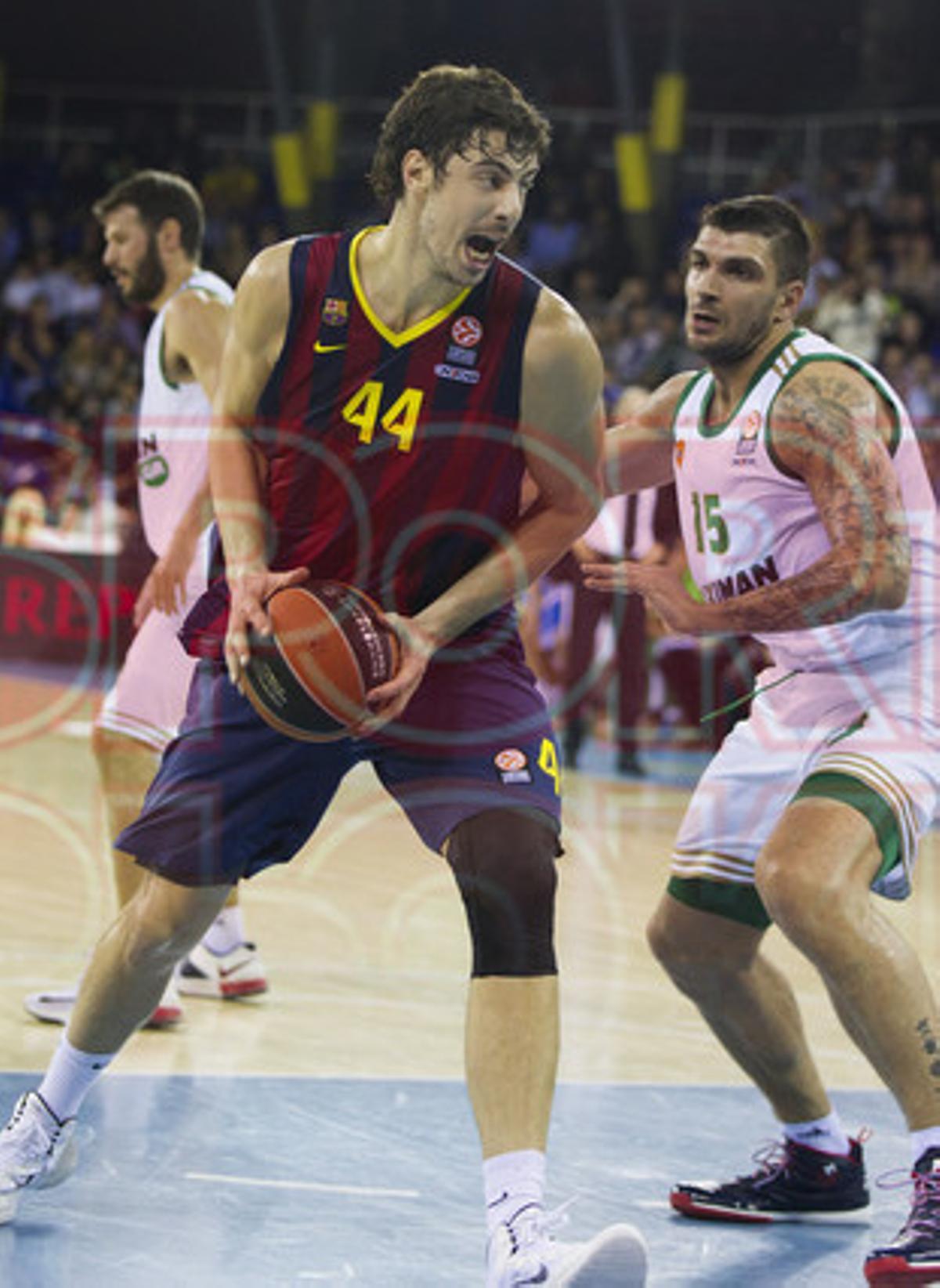 Las imágenes del FC Barcelona - Panathinaikos