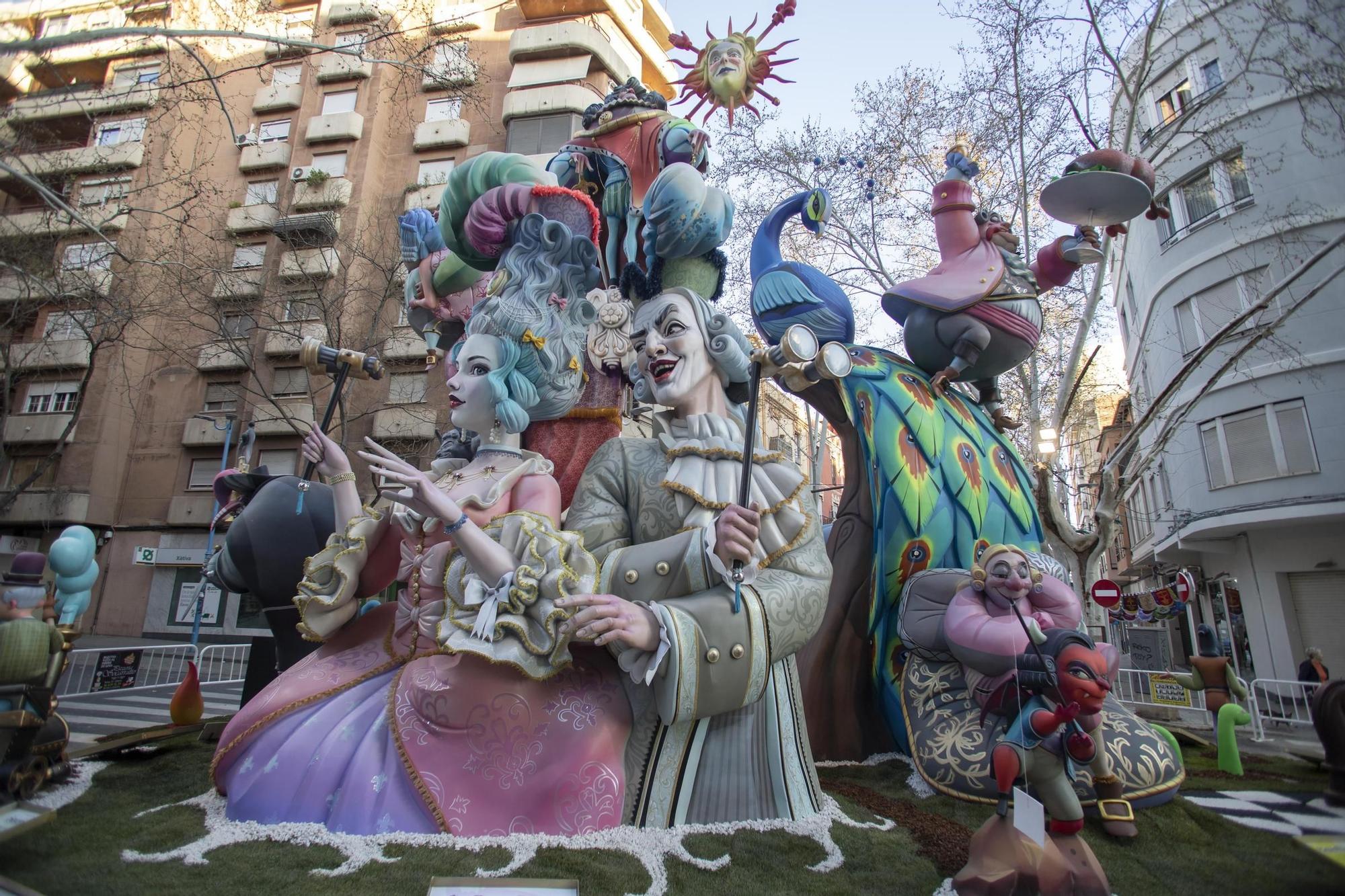 Así son las Fallas de las 19 comisiones de Xàtiva