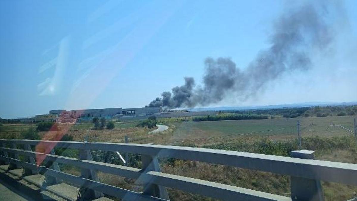 L'incendi de Pedret i Marzà.