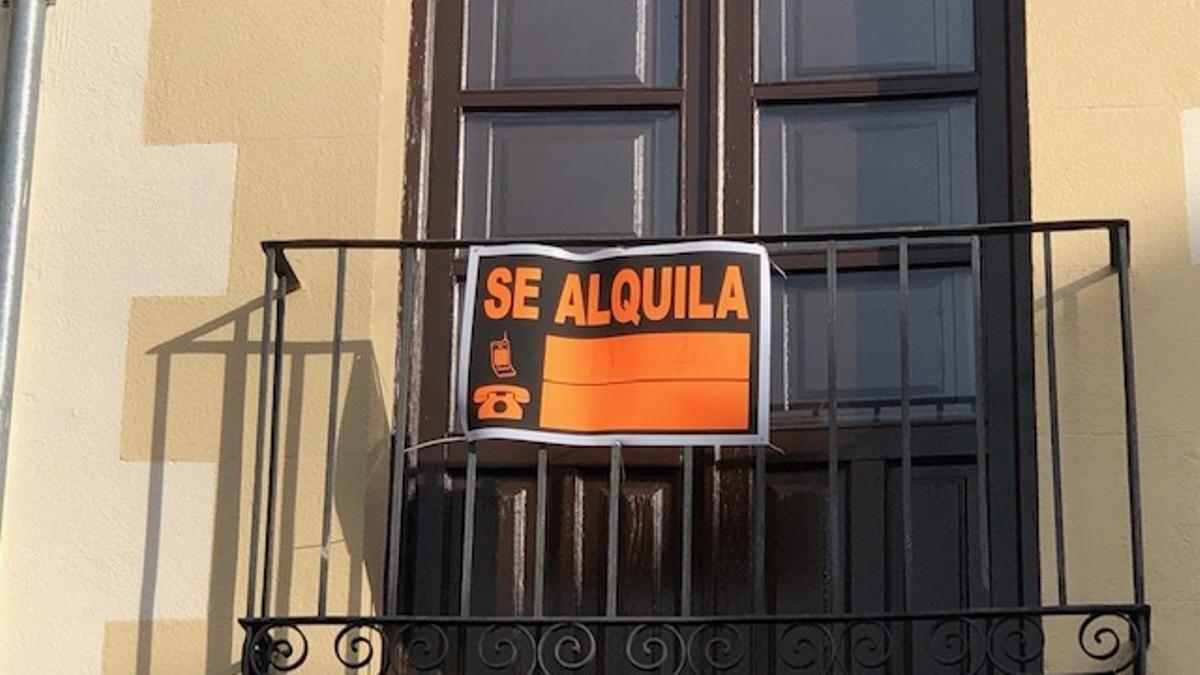 Un piso en alquiler