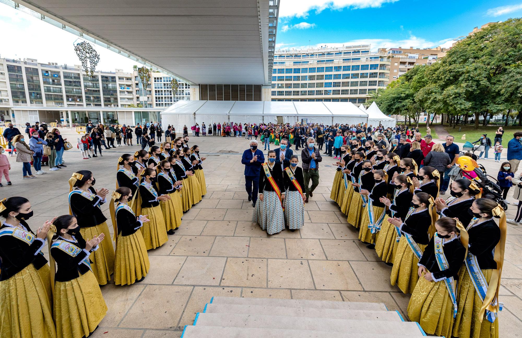 Mascletà infantil en las fiestas de Benidorm