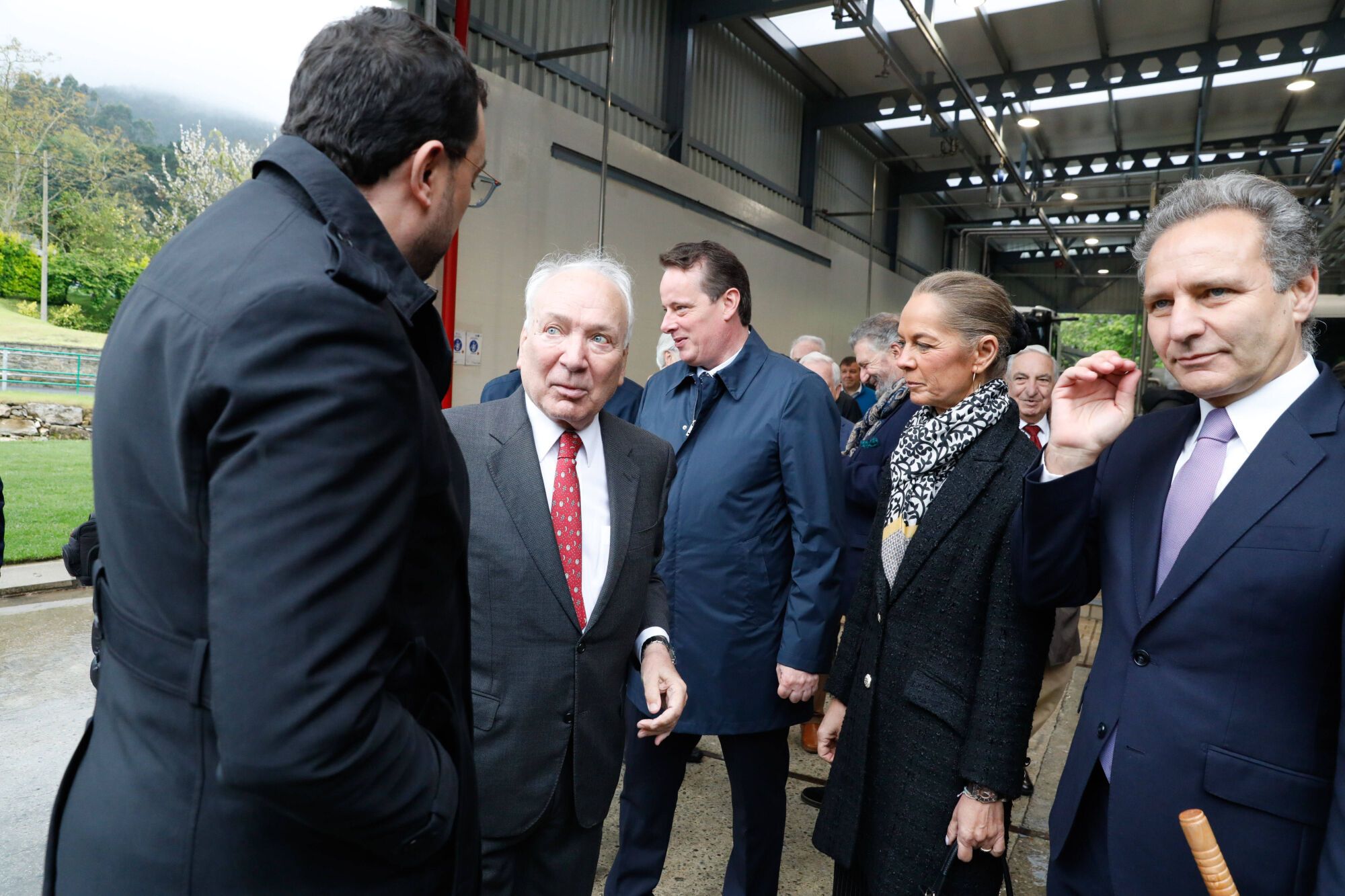 EN IMÁGENES: Inauguración de la nueva planta de Reny Picot en Anleo (Navia)