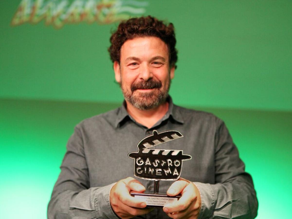 Dani Frías, premio Gastro Cinema 2023