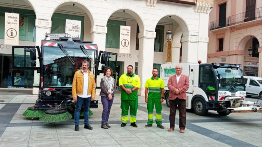 Huesca ha renovado la maquinaria de limpieza con 2 millones desde 2020