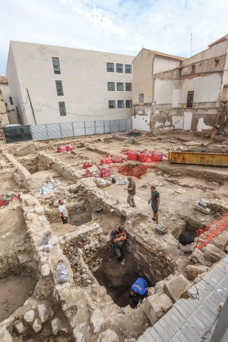 Unas obras dejan al descubierto restos arqueológic