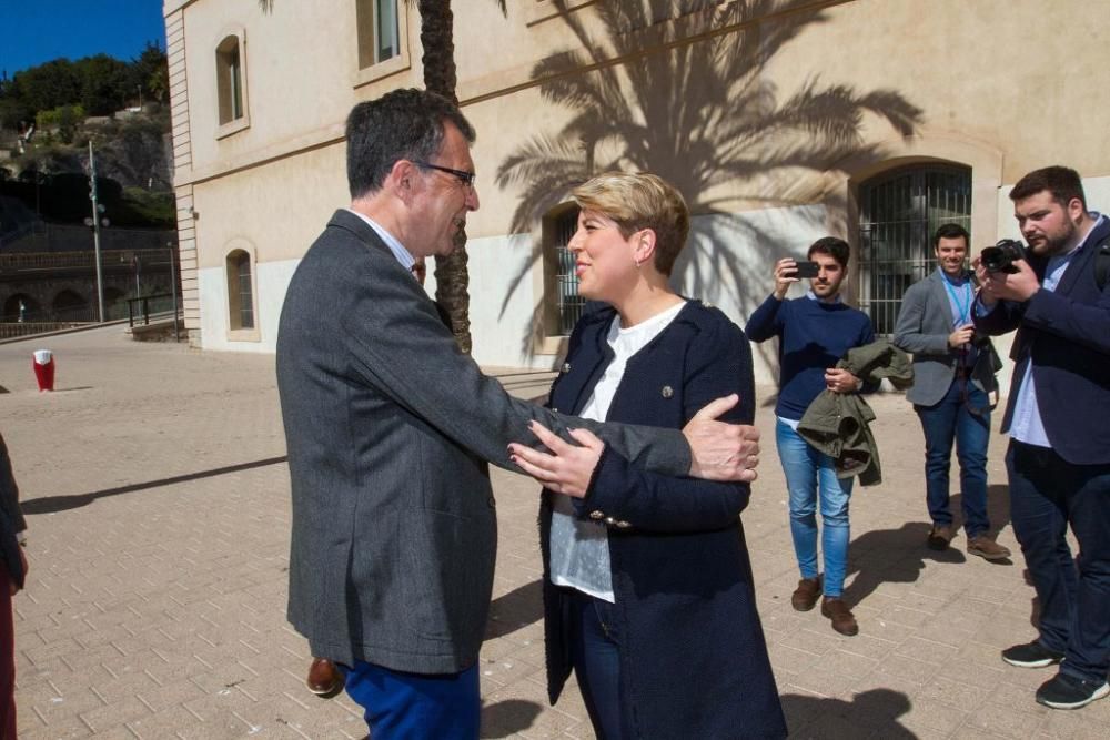 Acto de presentación de Noelia Arroyo como candidata a la alcaldía de Cartagena