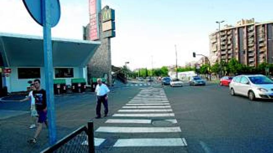 La junta haría peatonal la rotonda de Los Enlaces