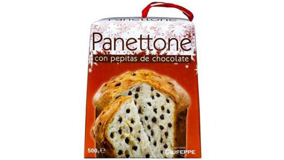 Panettone de Mercadona.