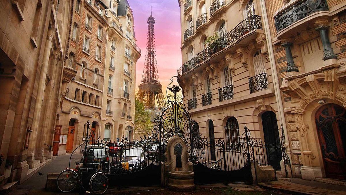 La Torre Eiffel.