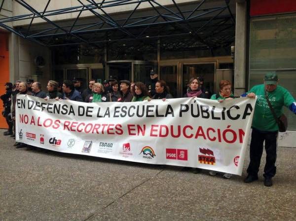 Fotogalería: Manifestación en defensa de la educación