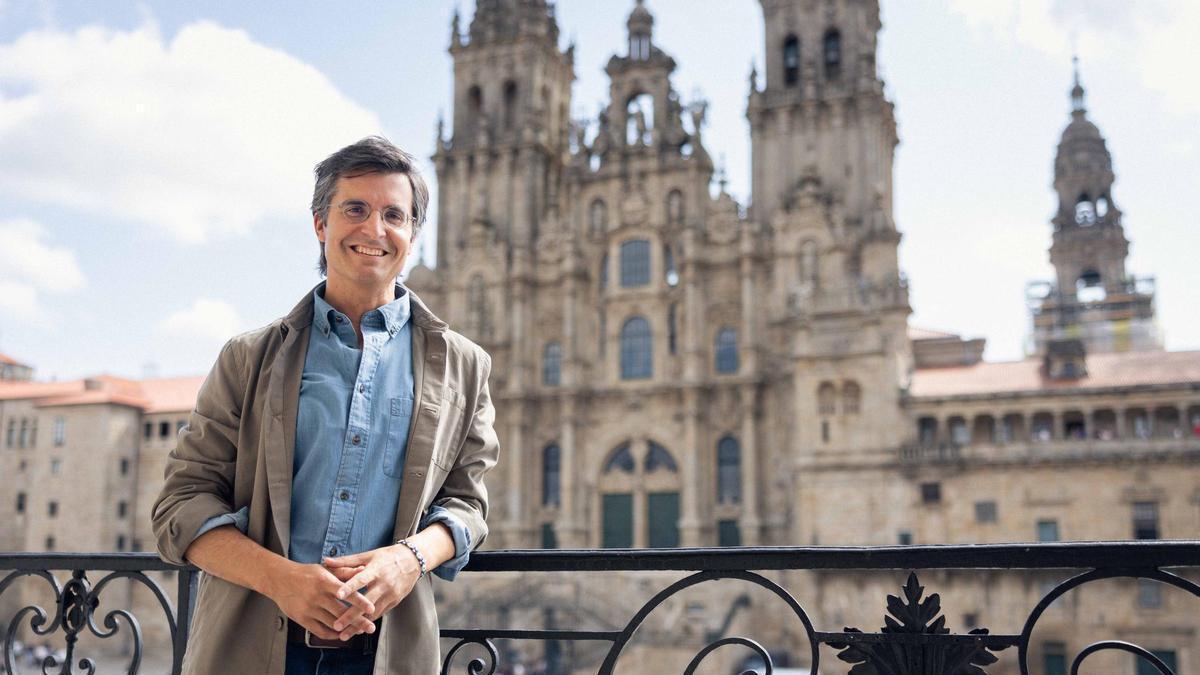 O líder do PP de Santiago, Borja Verea