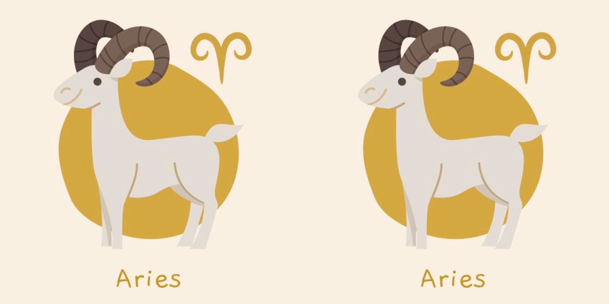 Signos Aries y Aries