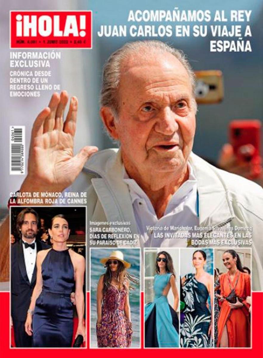 Portada de ¡HOLA! del 25 de mayo de 2022