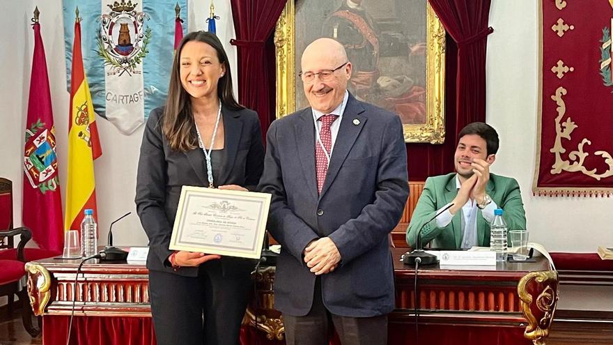 Reconocimiento a Carmen Conesa como consejera de honor de la Sociedad.