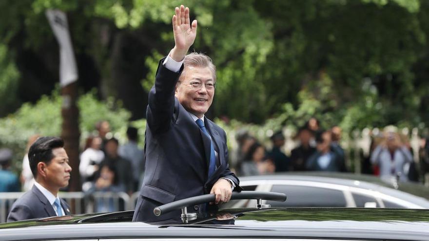 La comisión electoral surcoreana confirma que Moon gana las presidenciales