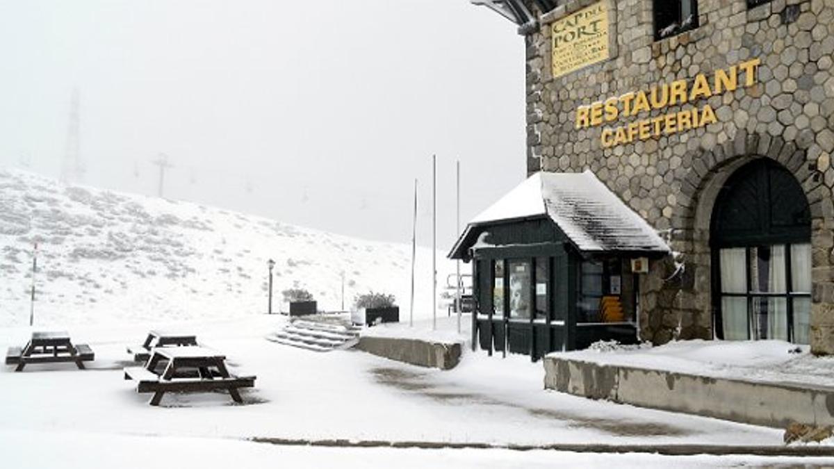 Primeras nevadas en el Pirineo.