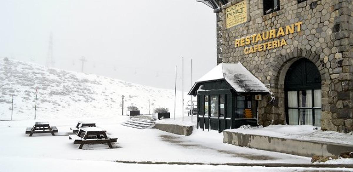 Primeres nevades al Pirineu.