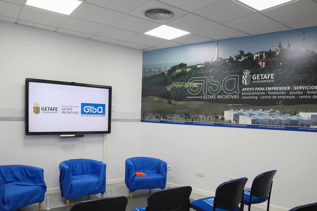 Oficinas de GISA, la empresa municipal de Getafe.