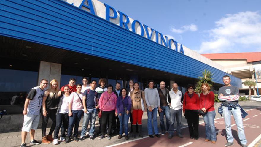 Los alumnos del CEPA de Ciudad Alta visitan La Provincia