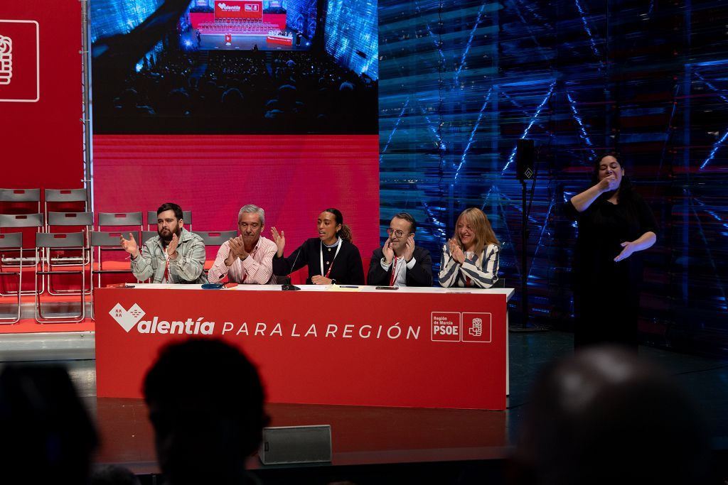 Todas las imágenes de la clausura del Congreso Regional del PSOE con Pedro Sánchez