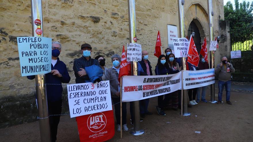 El seguimiento mayoritario en la huelga de los museos deja cerrados varios enclaves turísticos en plena Semana Santa