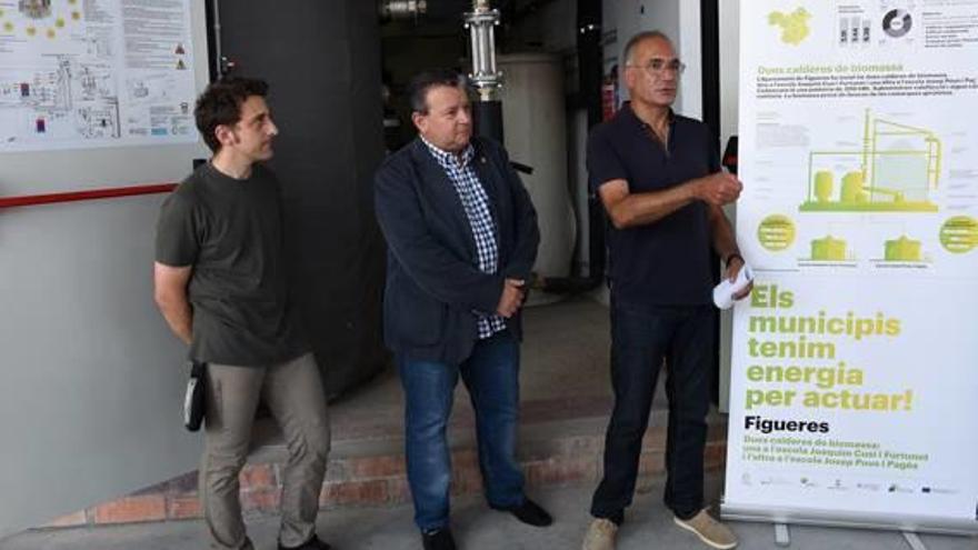 Figueres incorpora dues calderes de biomassa