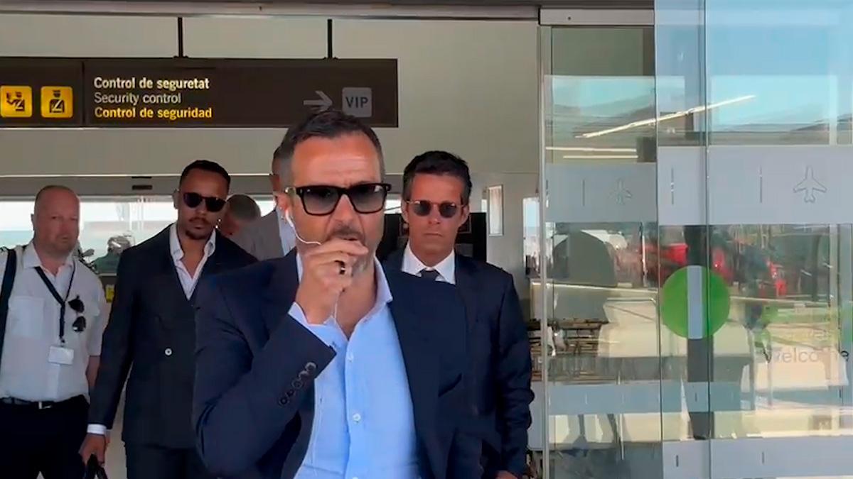 ¡Llega Jorge Mendes a Barcelona para reunirse con Ansu Fati!