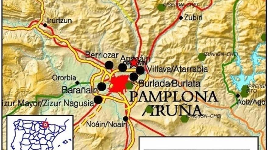 Un terremoto de 4,4 despierta a Pamplona