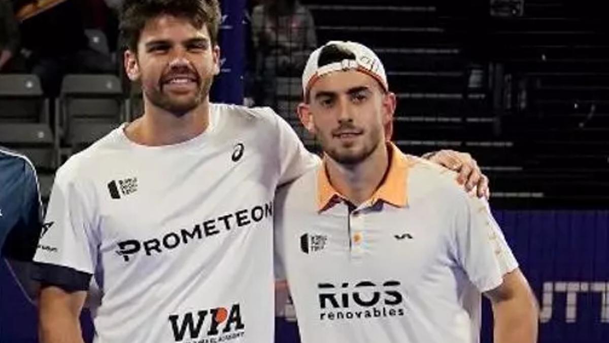 Javi Garrido y Jon Sanz, aquí en 2023 cuando formaron pareja, se convertirán en conciudadanos en Dubai