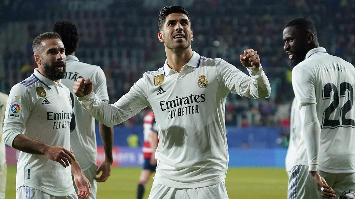 Los jugadores del madrid