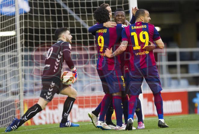 Las mejores imágenes del Barça B-Tenerife