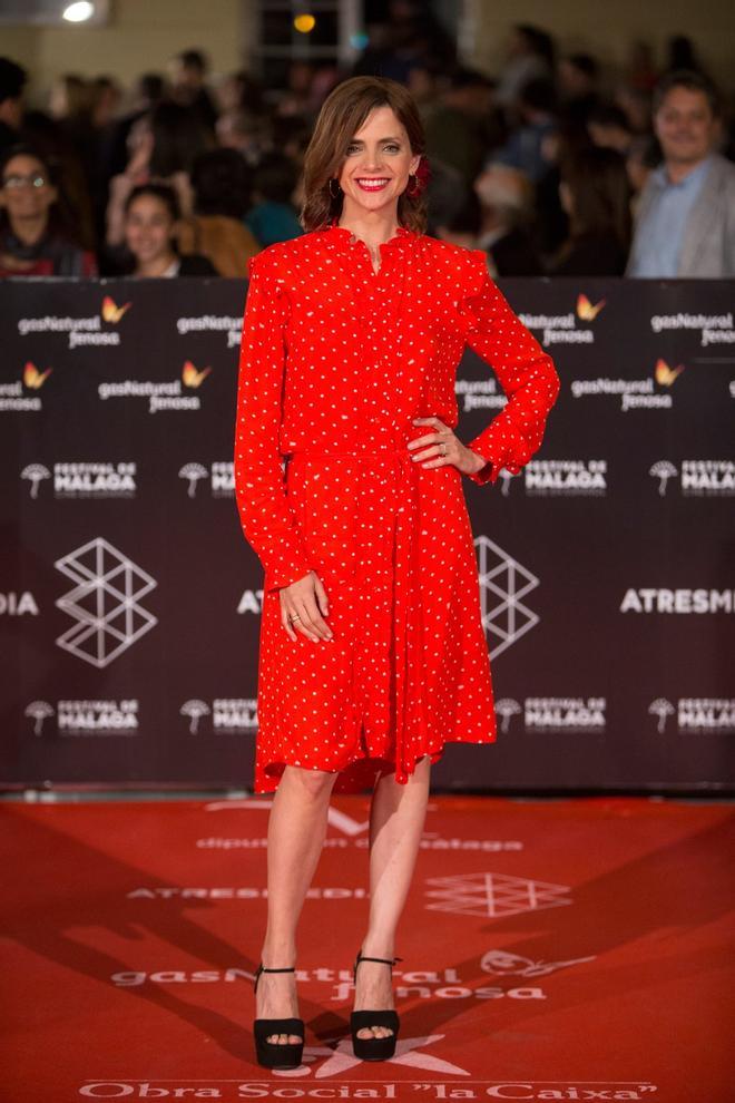 Macarena Gómez en el Festival de Cine de Málaga