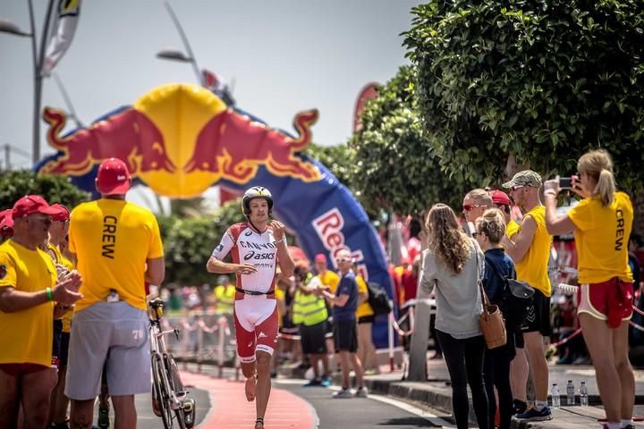 Atletas durante la celebración del Ironman 2016